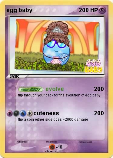 Pokemon egg baby