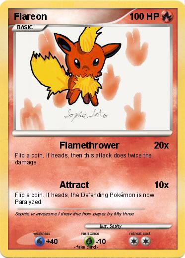 Pokemon Flareon