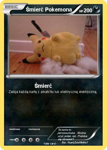Pokemon Śmierć Pokemona