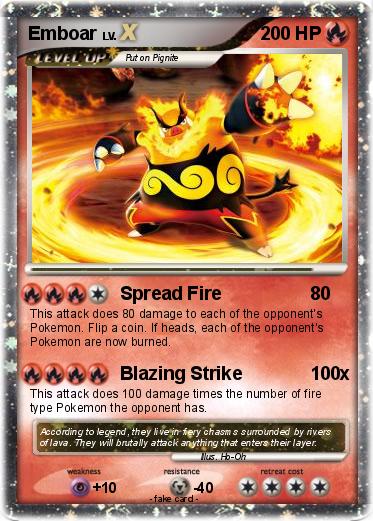 Pokemon Emboar