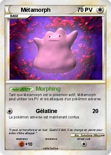 Pokemon Métamorph