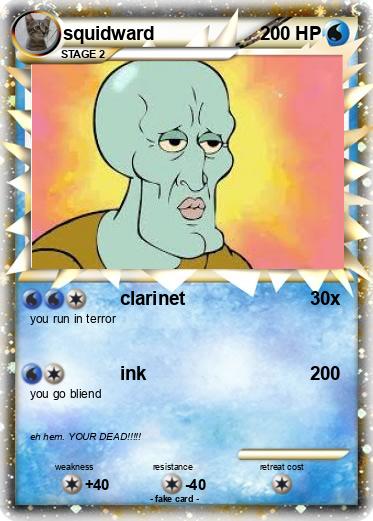 Pokemon squidward
