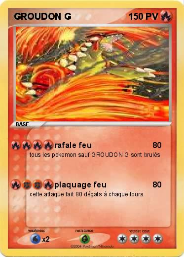 Pokemon GROUDON G