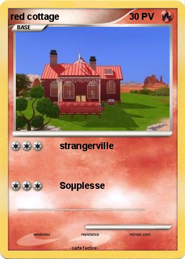 Pokemon red cottage