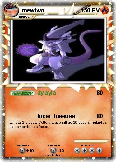 Pokemon mewtwo