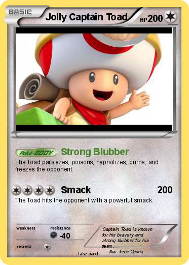 Pokemon Jolly Captain Toad