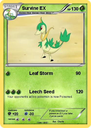 Pokemon Survine EX