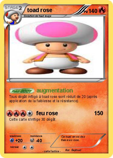 Pokemon toad rose