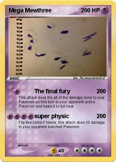 Pokemon Mega Mewthree