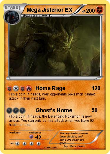 Pokemon Mega Jisterior EX