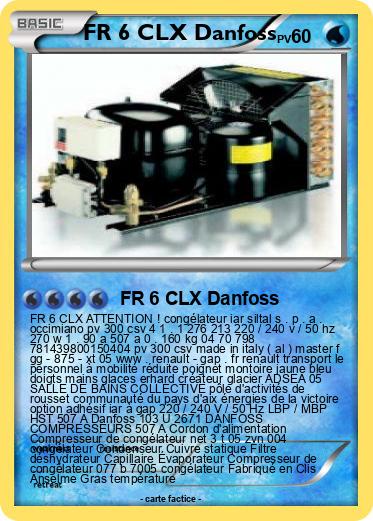 Pokemon FR 6 CLX Danfoss