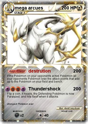 Pokemon mega arcues
