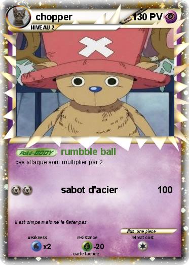 Pokemon chopper