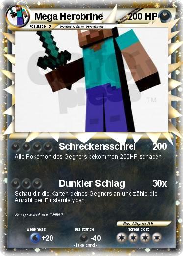 Pokemon Mega Herobrine