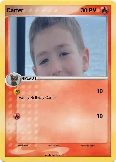 Pokemon Carter