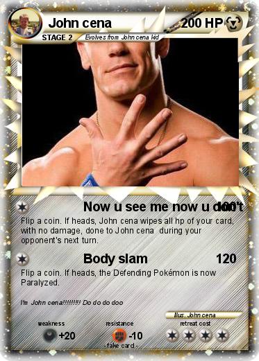 Pokemon John cena