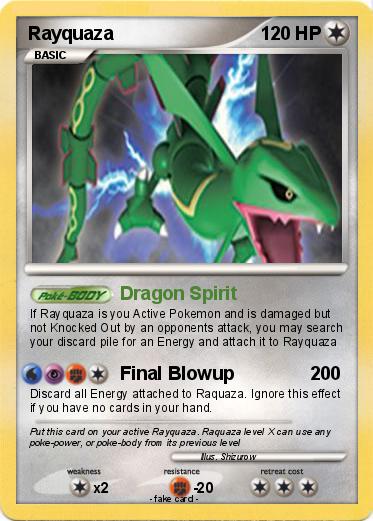 Pokemon Rayquaza