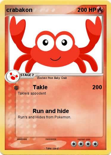 Pokemon crabakon