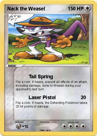 Pokemon Nack the Weasel