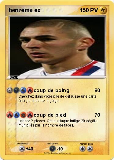Pokemon benzema ex