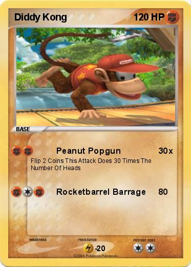 Pokemon Diddy Kong