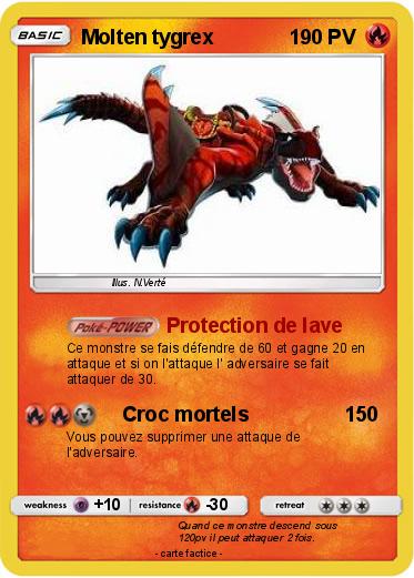 Pokemon Molten tygrex