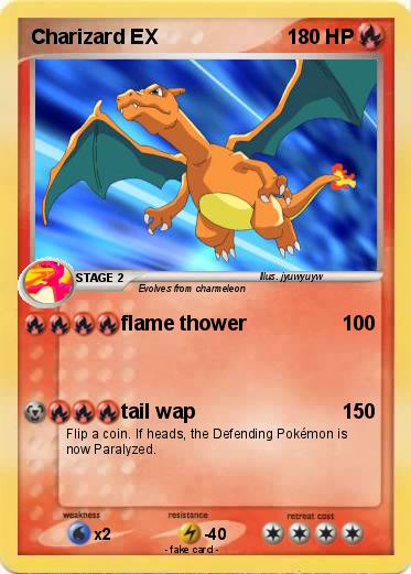 Pokemon Charizard EX