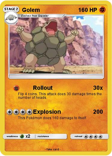 Pokemon Golem