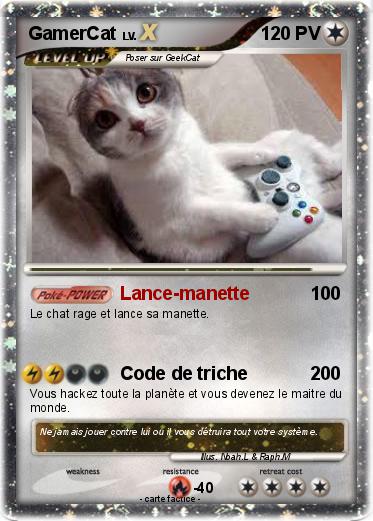 Pokemon GamerCat