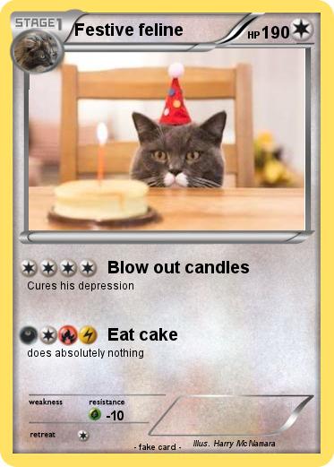 Pokemon Festive feline