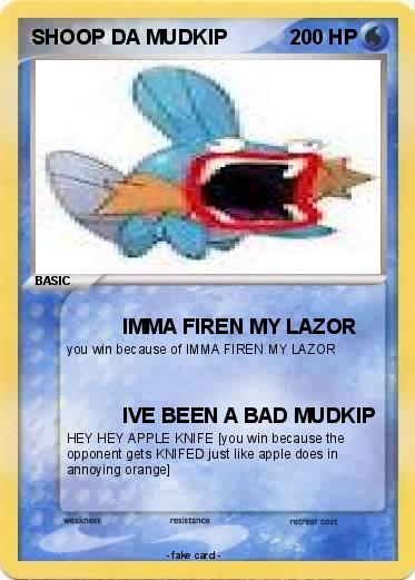 Pokemon SHOOP DA MUDKIP