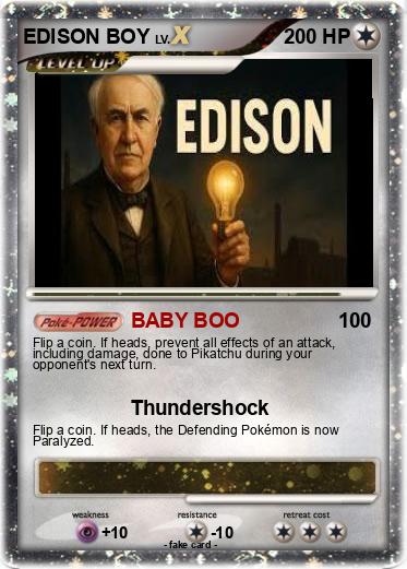 Pokemon EDISON BOY