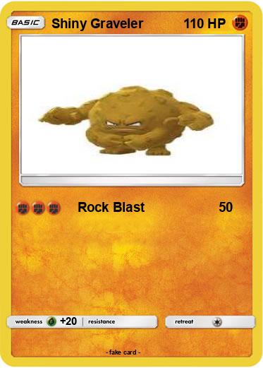 Pokemon Shiny Graveler
