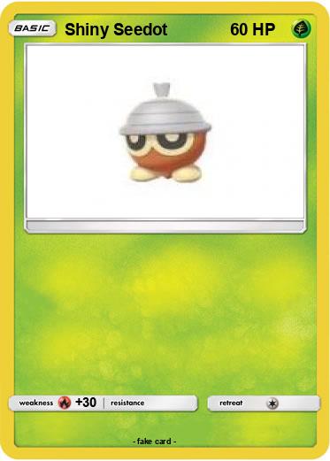 Pokemon Shiny Seedot