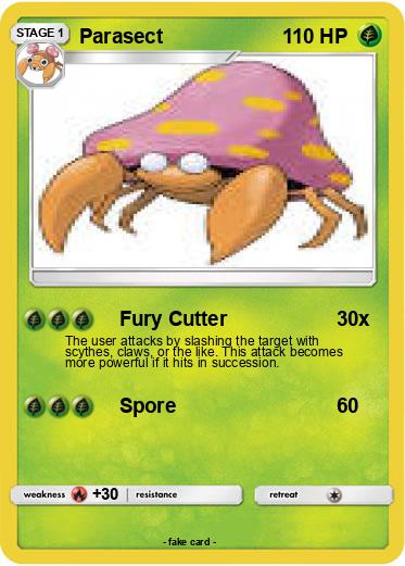 Pokemon Parasect