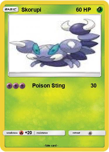Pokemon Skorupi