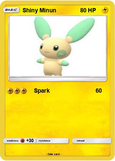 Pokemon Shiny Minun