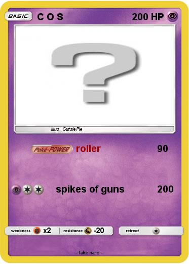 Pokemon C O S