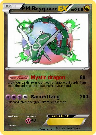 Pokemon PM Rayquaza