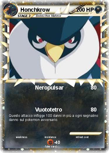 Pokemon Honchkrow