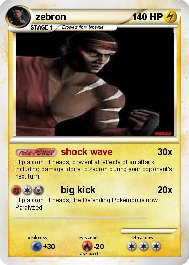 Pokemon zebron