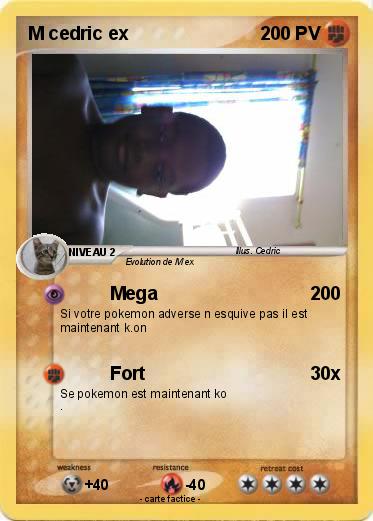 Pokemon M cedric ex