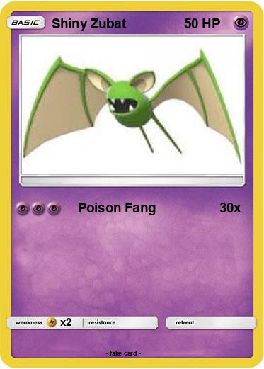 Pokemon Shiny Zubat