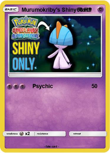 Pokemon Murumokriby's Shiny Ralts