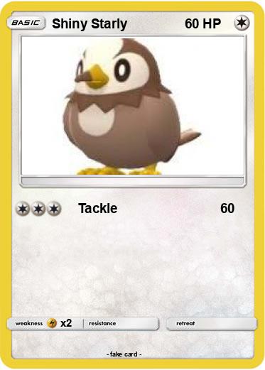 Pokemon Shiny Starly