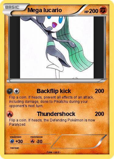 Pokemon Mega lucario