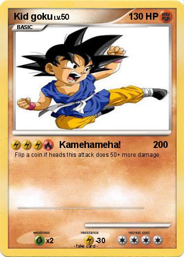 Pokemon Kid goku