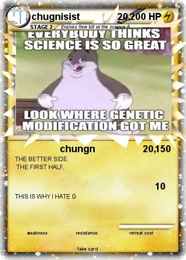 Pokemon chugnisist               20,
