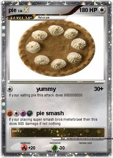 Pokemon pie