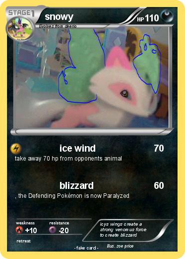 Pokemon snowy